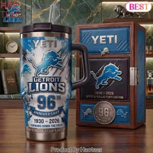 Detroit Lions 96th Anniversary Official Collector’s Edition Tumbler
