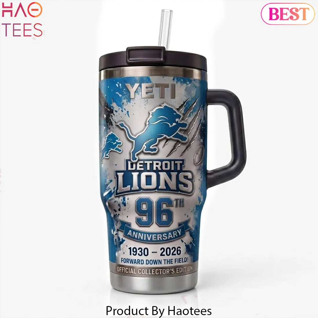 Detroit Lions 96th Anniversary Official Collector’s Edition Tumbler Detroit Lions 96th Anniversary Official Collector’s Edition Tumbler