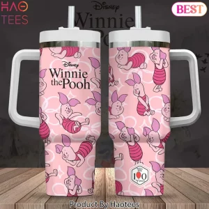 Disney Winnie The Pooh Piglet 100 Years Anniversary 40Oz Tumbler