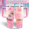 Elvis Presley 90th Birthday Celebration Pink Stanley Tumbler Elvis Presley 90th Birthday Celebration Pink Stanley Tumbler
