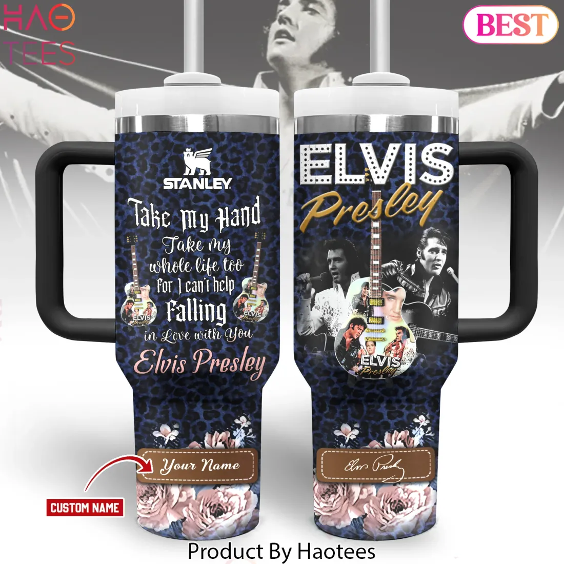 Elvis Presley Can’t Help Falling In Love Personalized Tumbler Elvis Presley Can’t Help Falling In Love Personalized Tumbler
