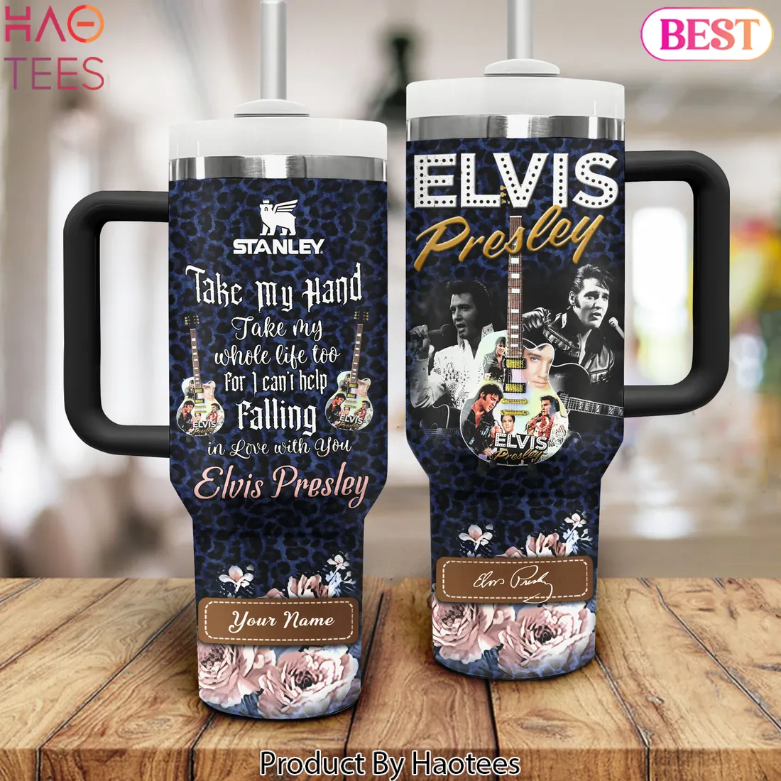 Elvis Presley Can’t Help Falling In Love Personalized Tumbler Elvis Presley Can’t Help Falling In Love Personalized Tumbler