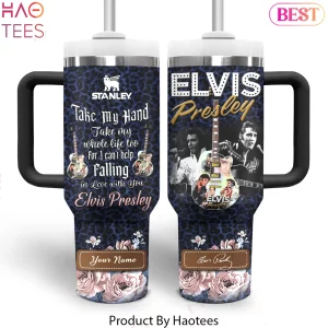 Elvis Presley Can't Help Falling In Love Personalized Tumbler