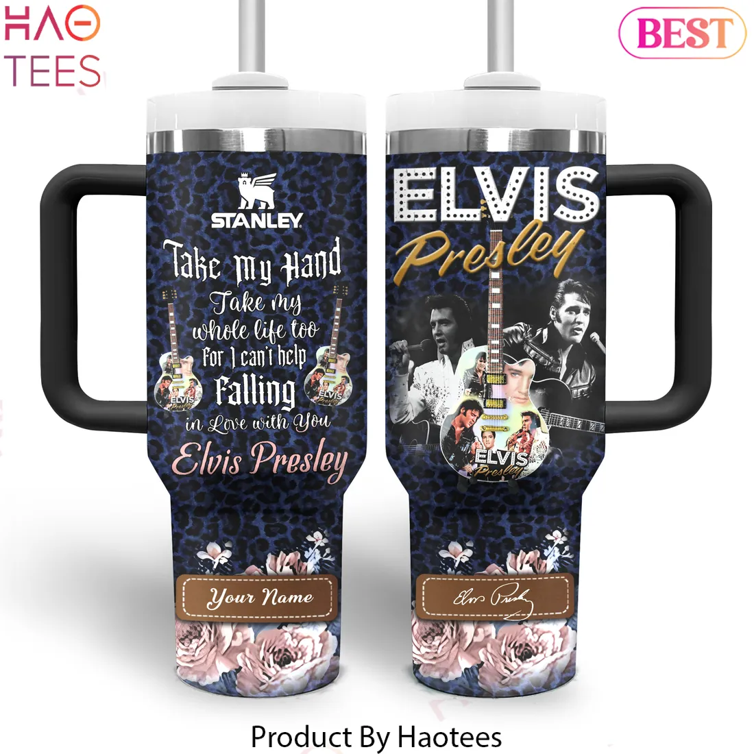 Elvis Presley Can’t Help Falling In Love Personalized Tumbler Elvis Presley Can’t Help Falling In Love Personalized Tumbler