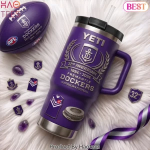 Fremantle Dockers 32nd Anniversary 1994-2026 Commemorative Tumbler