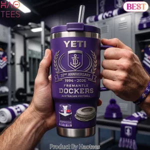 Fremantle Dockers 32nd Anniversary 1994-2026 Commemorative Tumbler