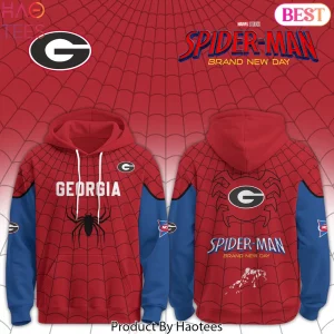 Georgia Bulldogs Spider-Man Brand New Day Limited Edition Hoodie