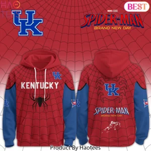 Kentucky Wildcats Spider-Man Brand New Day Limited Edition Hoodie