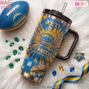 Los Angeles Chargers 66th Anniversary 1960-2026 Limited Edition Tumbler