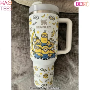 Minions Bee-Do Pattern 40oz Stainless Steel Tumbler