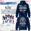 New England Patriots Super Bowl LX Champions Commemorative Hoodie