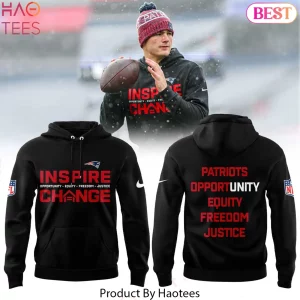 New England Patriots Inspire Change NFL Social Justice Hoodie