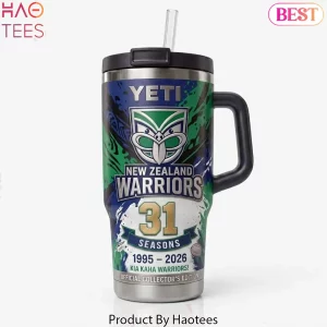 New Zealand Warriors 31st Anniversary Official Collector Edition Tumbler
