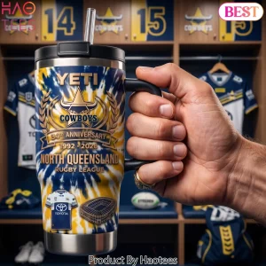 North Queensland Cowboys 34th Anniversary 1992-2026 Commemorative Tumbler