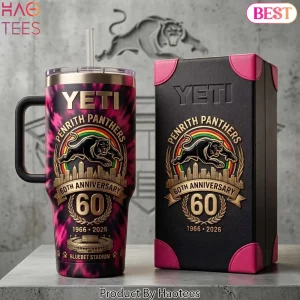 Penrith Panthers 60th Anniversary 1966-2026 Bluebet Stadium Tumbler