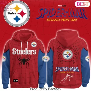 Pittsburgh Steelers x Spider-Man Brand New Day Hoodie