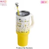 Snoopy Peanuts Comic Print 40oz Insulated Travel Tumbler
