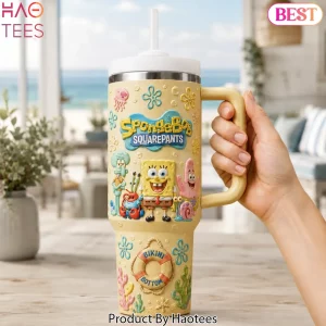 SpongeBob SquarePants Bikini Bottom 3D Design Insulated Tumbler