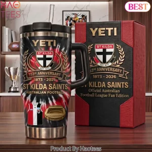 St Kilda Saints 153rd Anniversary AFL Commemorative Handle Tumbler