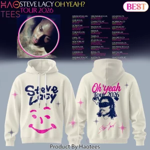 Steve Lacy Oh Yeah Tour 2026 Official Graphic Hoodie