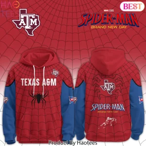 Texas A&M Spider-Man Brand New Day Limited Edition Hoodie