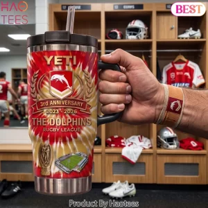 The Dolphins Rugby League 3rd Anniversary Limited Edition Tumbler