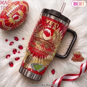 The Dolphins Rugby League 3rd Anniversary Limited Edition Tumbler