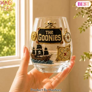 The Goonies 3D Pirate Ship Embossed Whiskey Glass