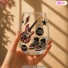 Bad Bunny El Conejo Malo 3D Embellished Whiskey Glass Bad Bunny El Conejo Malo 3D Embellished Whiskey Glass
