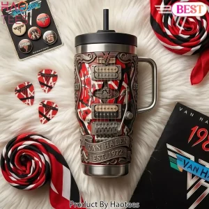 Van Halen 5150 Limited Edition Guitar Design Stainless Steel Tumbler