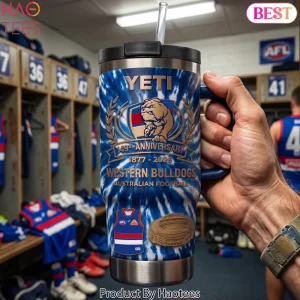 Western Bulldogs 149th Anniversary 1877-2026 AFL Fan Edition Tumbler
