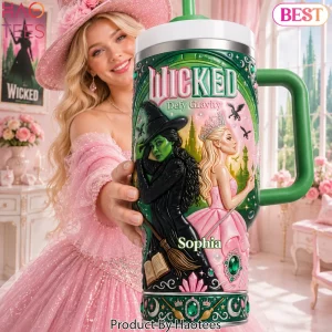 Wicked Defy Gravity 3D Personalized Insulated Tumbler
