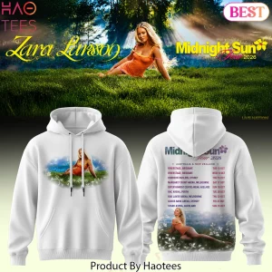Zara Larsson Midnight Sun Tour 2026 Australia New Zealand Hoodie
