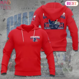 Ole Miss Rebels 2026 Sugar Bowl Champions Commemorative Red Hoodie