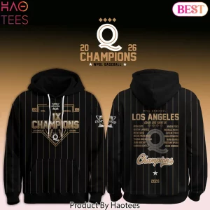 Los Angeles Queens Champions Hoodie Black 2026