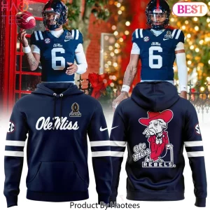Ole Miss Football 2025 CFB Hotty Toddy Pullover Hoodie Ole Miss Football 2025 CFB Hotty Toddy Pullover Hoodie
