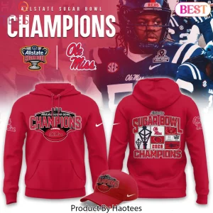 Ole Miss Rebels 2026 Sugar Bowl Champions Hoodie Ole Miss Rebels 2026 Sugar Bowl Champions Hoodie