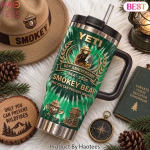 Smokey Bear 82rd Anniversary 1944-2026 Tumbler