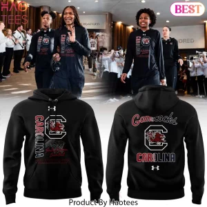 South Carolina Gamecocks Women’s Basketball Black Graphic Pullover Hoodie