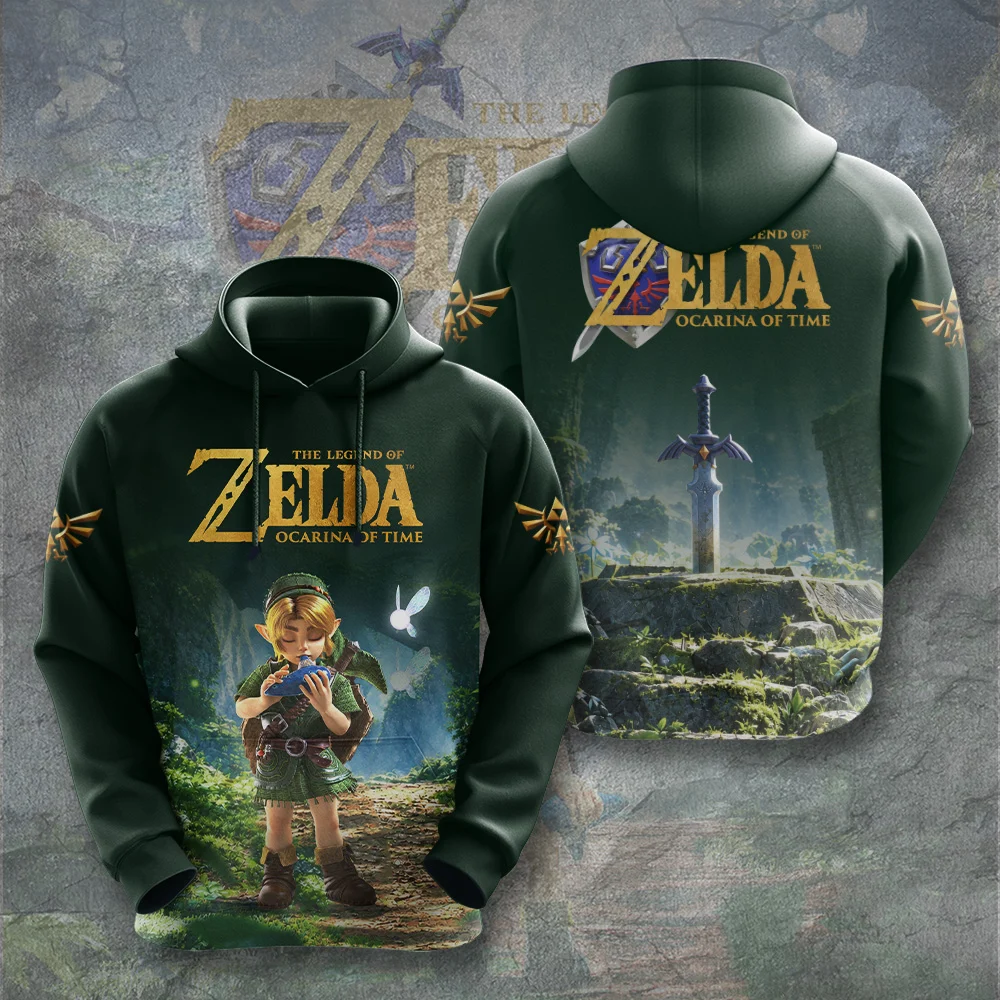 The Legend of Zelda Ocarina Of Time Hoodie The Legend of Zelda Ocarina Of Time Hoodie