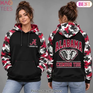 Alabama Crimson Tide NCAA Legends in the Wild Camo Hoodie