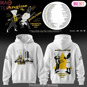 Angine de Poitrine Concerts de Musique 2027 Graphic Hoodie