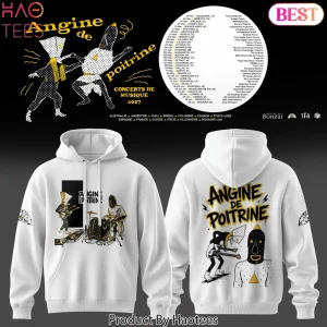 Angine de Poitrine Concerts de Musique Hoodie