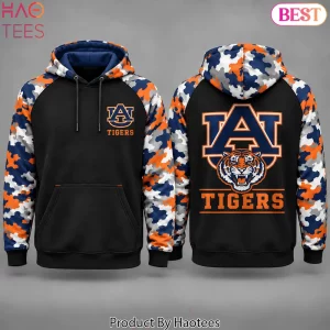 Auburn Tigers NCAA Legends in the Wild Camo Hoodie