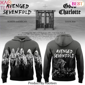 Avenged Sevenfold North American Tour 2026 Skeleton Graphic Hoodie