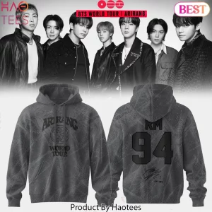 BTS World Tour Arirang RM 94 Signature Graphic Hoodie