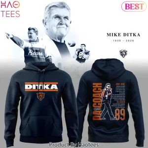 Chicago Bears Paying Tribute to Da Coach – Coach Mike Ditka Forever Hoodie