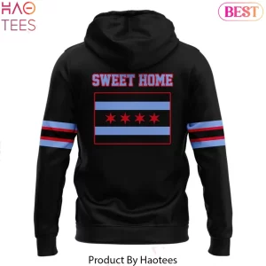 Chicago Bulls Sweet Home City Edition Black Graphic Hoodie