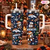 Cleveland Browns Dawg Pound Christmas Holiday Travel Tumbler