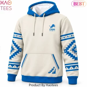 Detroit Lions Native American Heritage Month AOP Hoodie